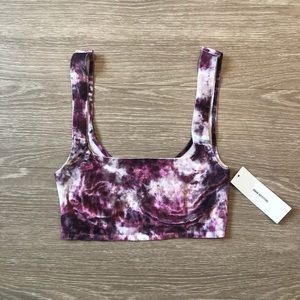 Out From Under Velvet Crop Tank